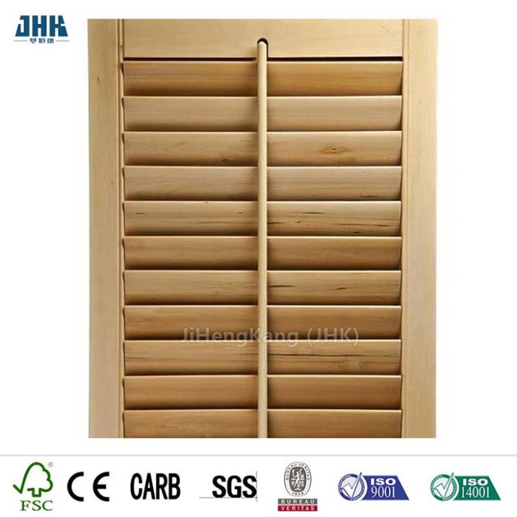 Wood Bifold Tradition Shutters Louver Door