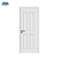 Jhk-004 4 پینل تیار سفید داخلہ لکڑی کا دروازہ سفید پرائمر دروازہ