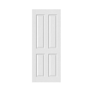 4 پینل پلاسٹک اندرونی UPVC دروازہ