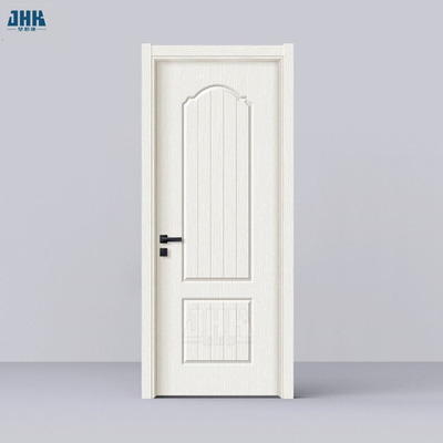 4 پینل سفید رنگ کے پنروک PVC/WPC دروازے کا اندرونی حصہ T-35mm/100 D
