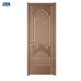 Walnut Veneer Laminated MDF اندرونی دروازے ہوٹل کے کمرے کے اندرونی حصے میں لکڑی کے فلش دروازے کے ٹکڑے ٹکڑے...