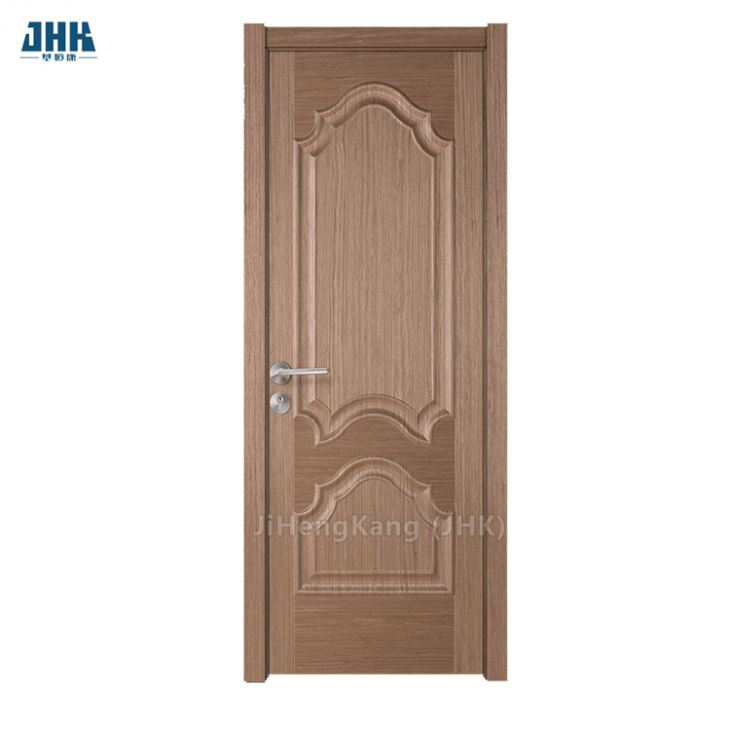 Walnut Veneer Laminated MDF اندرونی دروازے ہوٹل کے کمرے کے اندرونی حصے میں لکڑی کے فلش دروازے کے ٹکڑے ٹکڑے...